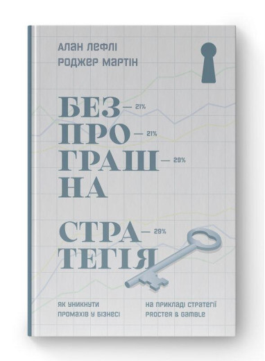 Безпрограшна стратегія. Як уникнути промахів у бізнесі. Алан Лефлі , Роджер Мартін. (тв.пал.укр.мова)